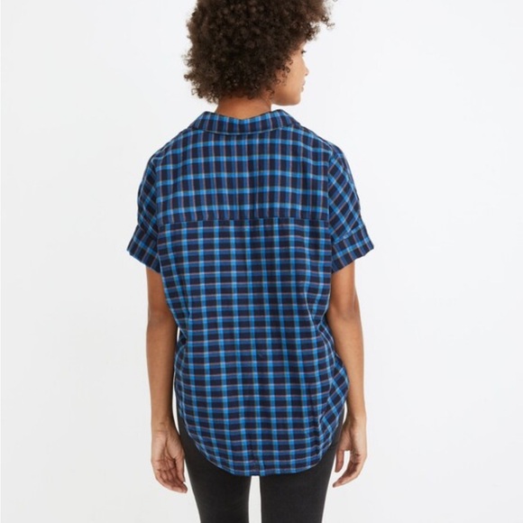 Madewell Double-Faced Park Popover Shirt in Plaid - Picture 3 of 10